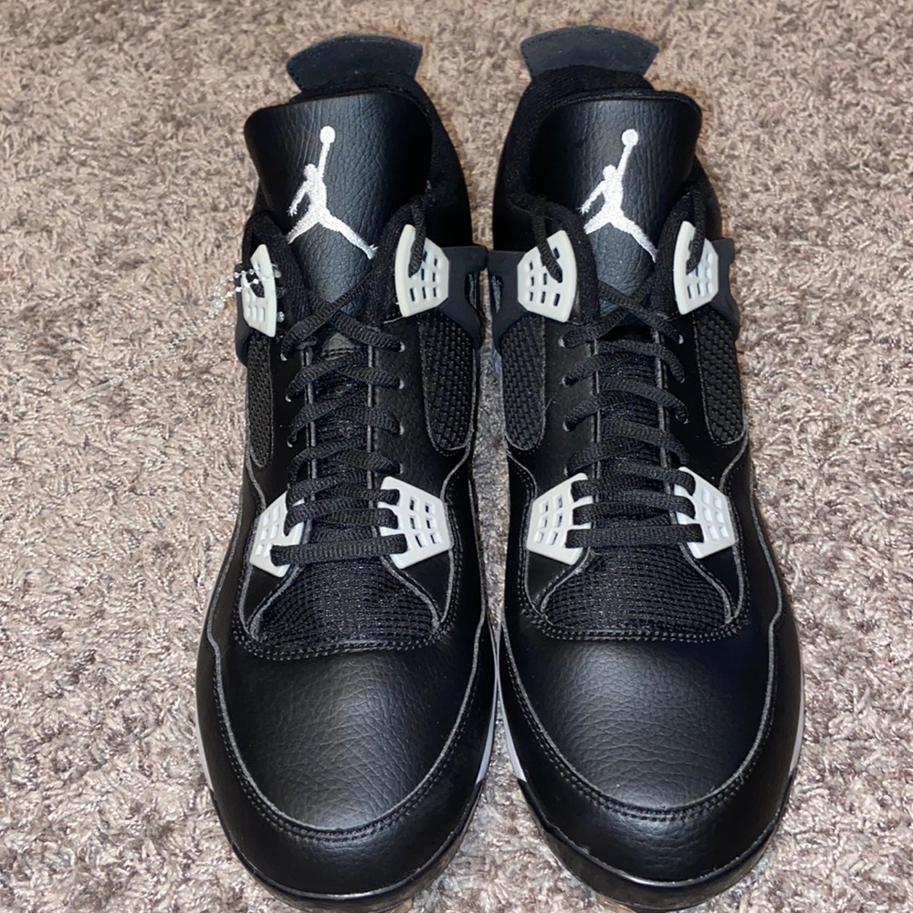 Air Jordan Retro “Oreo IV 4“ Cleat Sz 15